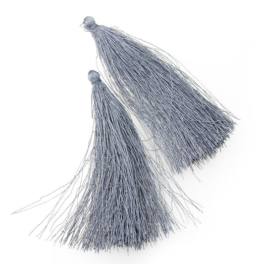 Tassel / tassel / dark gray / 90mm