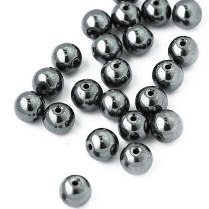 Hematite gemstone / Ø 6mm