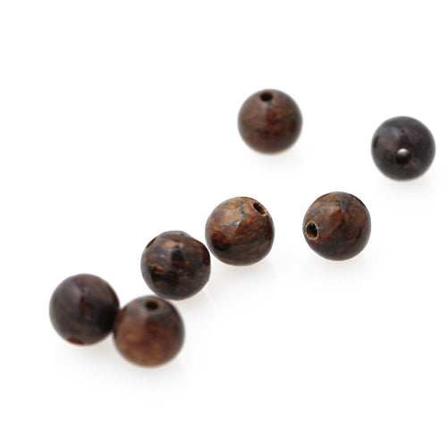 Bronzite gemstone ball / Ø 6mm