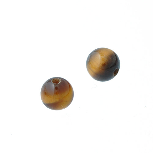 Tiger eye gemstone ball / Ø 4mm