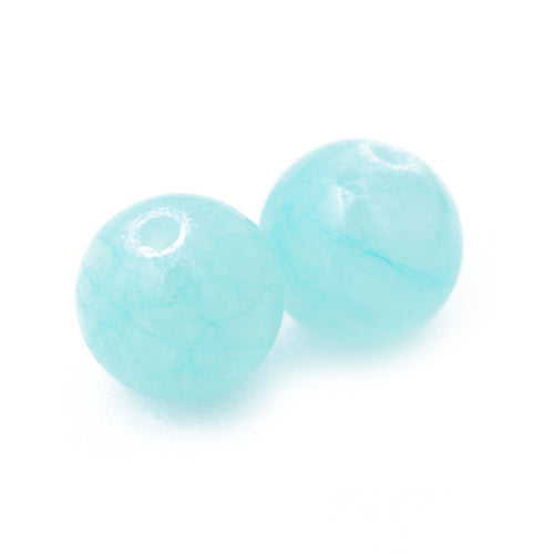 jade Gemstone mint / Ø 8mm