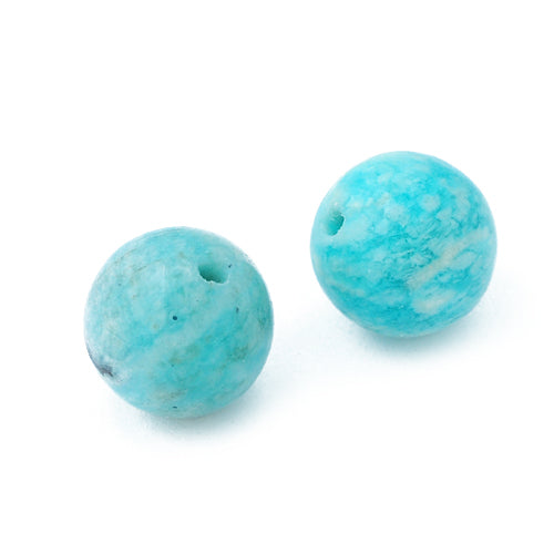 Amazonite gemstone mint / Ø 10mm