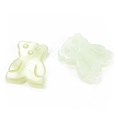 Jade Teddy Gemstone / 20mm