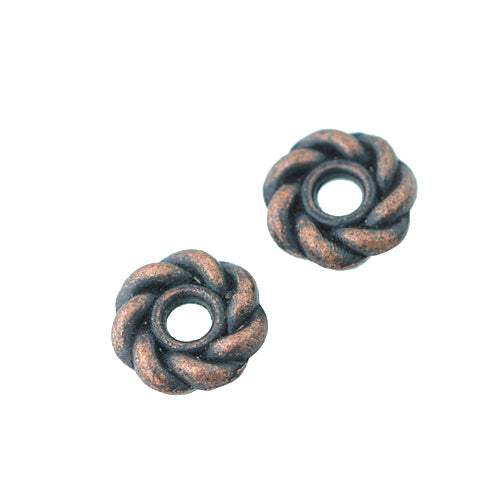 Circles Spacer / copper colored / Ø 8 mm