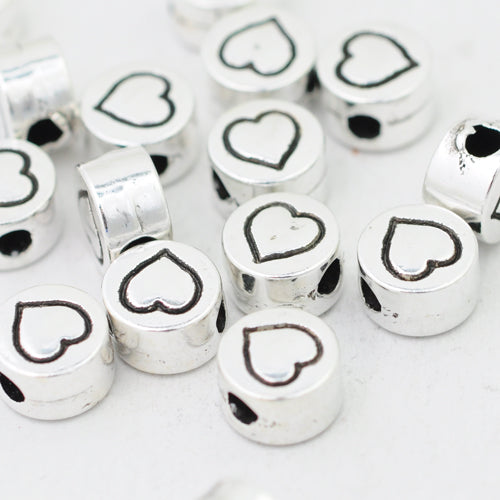 Heart element // silver // Ø 7mm
