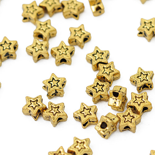 Star / golden / Ø 6 mm