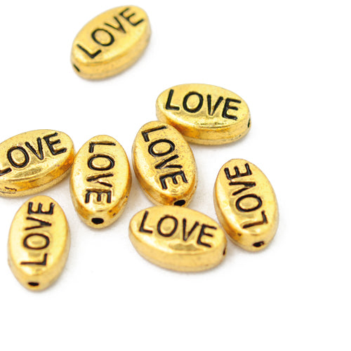 LOVE connector / gold-colored / 12 mm