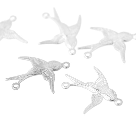 Schwalbe connector / silver-colored / 19 mm