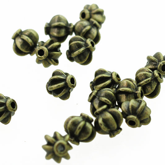 Orient intermediate part / brass colored / Ø 8 mm