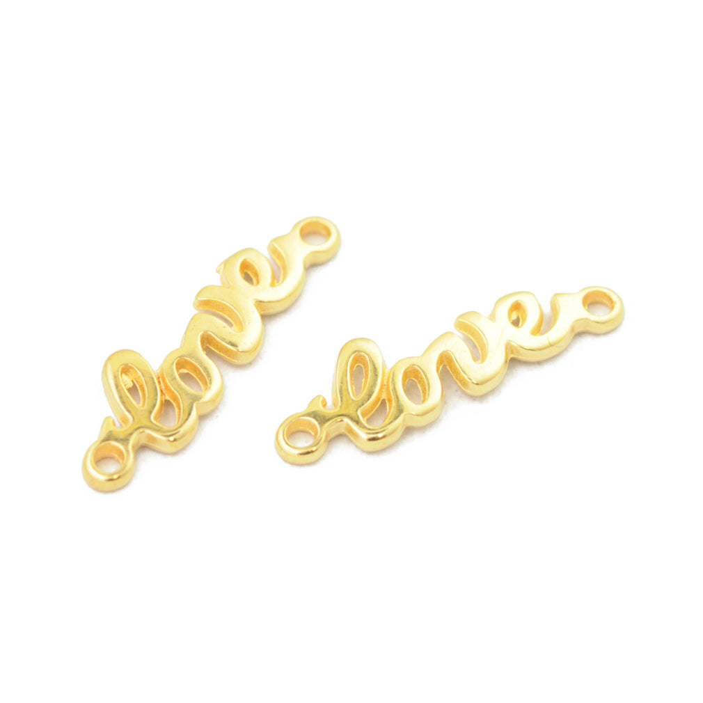 LOVE connector / gold colored / 13 mm