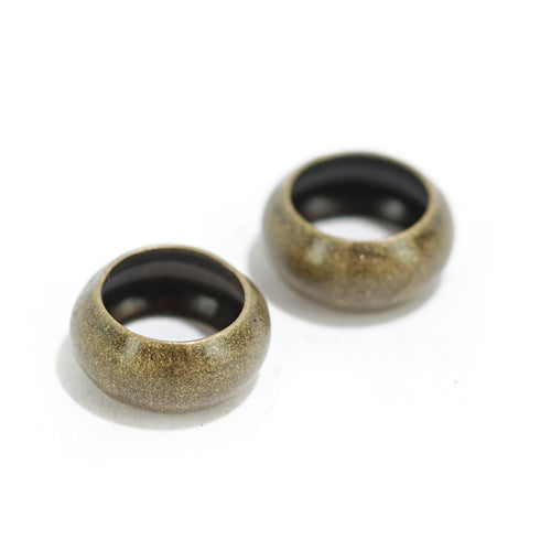 Donut Spacer / brass colored / Ø 8 mm