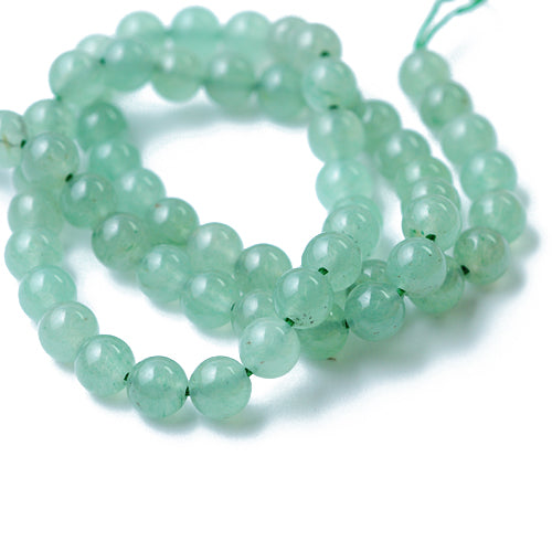 Aventurine gemstone green / Ø 6 mm