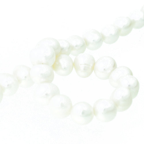 Freshwater pearl white / approx. Ø 10-11mm