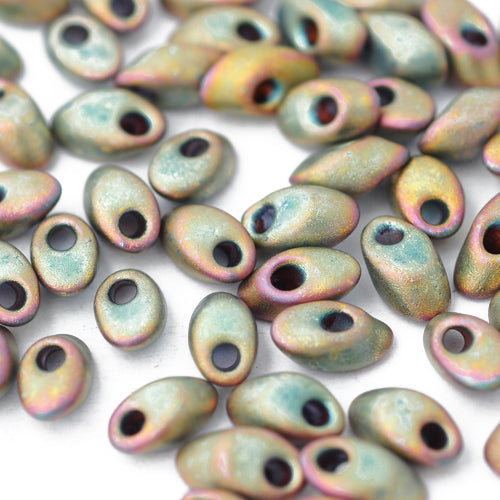 Miyuki Long Magatama bronze metallic matt LMA-2035 / 15 gr. / 4x7mm