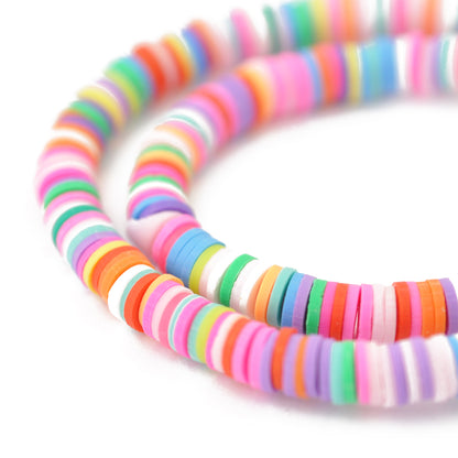 Katsuki disc beads / colorful mix / Ø 6mm