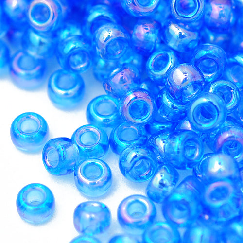 Miyuki Rocailles 11/0 blue violet rainbow / 15gr. Ø 2mm (0261)