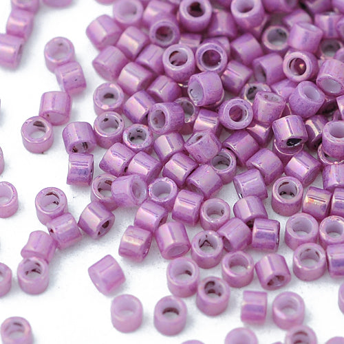 Delica pink mauve 10 gr. Ø 1,6mm 11/0  (DB-0253)