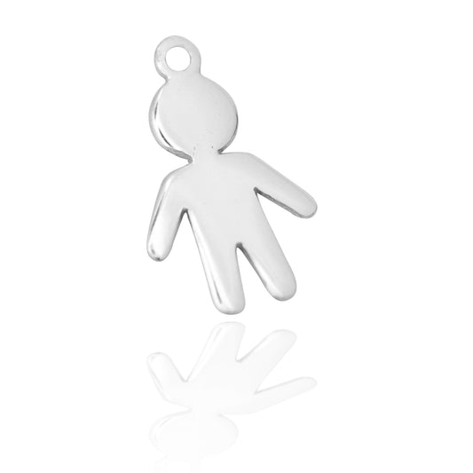 Pendant Boy / 925 silver / 12 mm