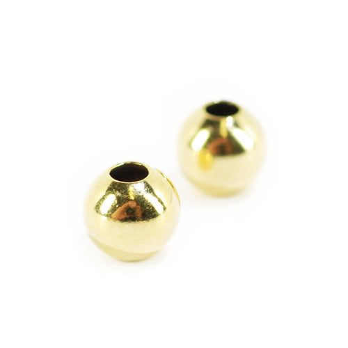 Ball / 925 silver gold plated / Ø 6mm