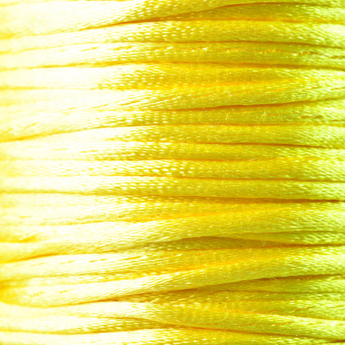Silk cord yellow Ø 2mm / 2m