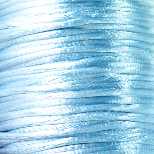 Silk cord light blue Ø 2mm / 2m