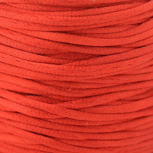 Satinband rot Ø 2mm / 2m