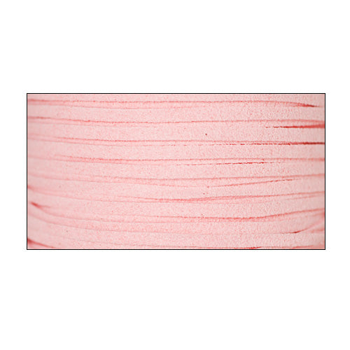 Textile ribbon dusky pink Ø 3mm / 1m