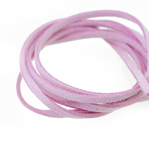 Textile ribbon lilac Ø 3mm / 1m