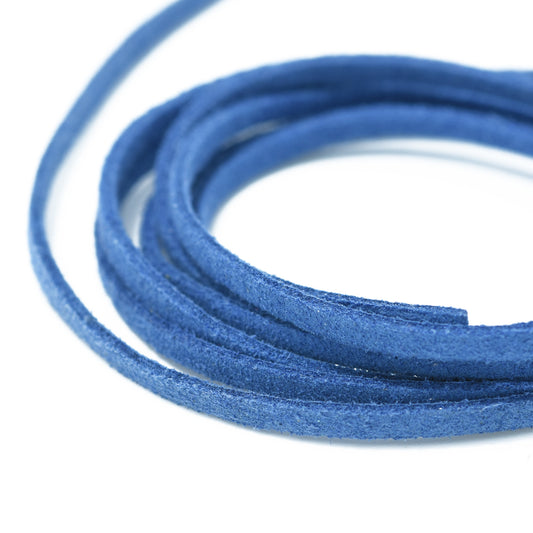 Textile ribbon royal blue Ø 3mm / 1m