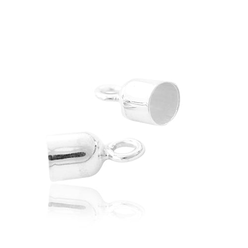 End cap / 925 silver / 4mm