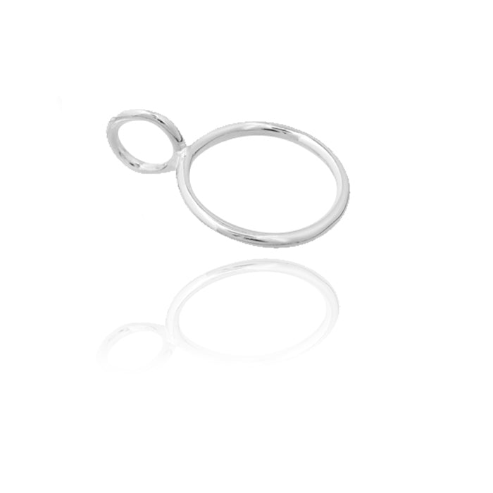 Charm holder / 925 silver / Ø 14mm