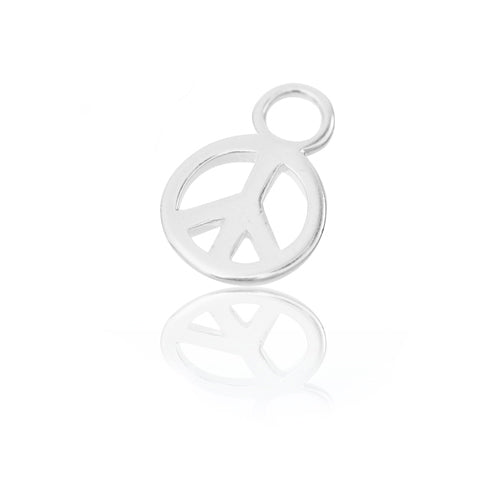 Peace pendant / 925 silver / 6mm