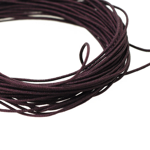 Shamballa cord dark brown / Ø 0.7mm