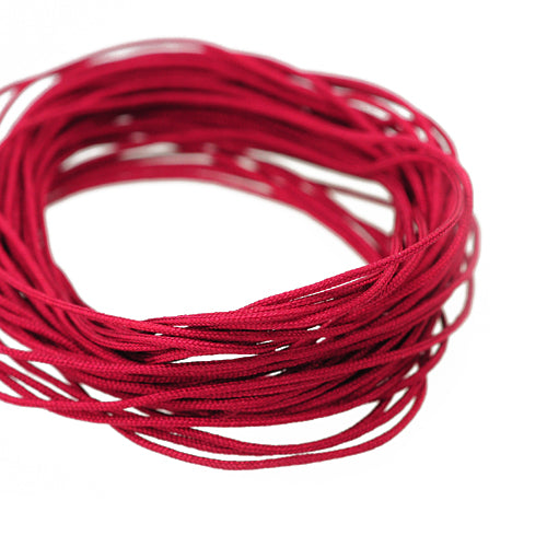 Shamballa cord dark red / Ø 0.7mm