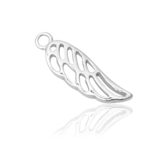 Wing pendant / 925 silver / 20mm