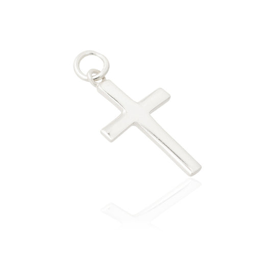 Cross pendant / 925 silver / 12mm