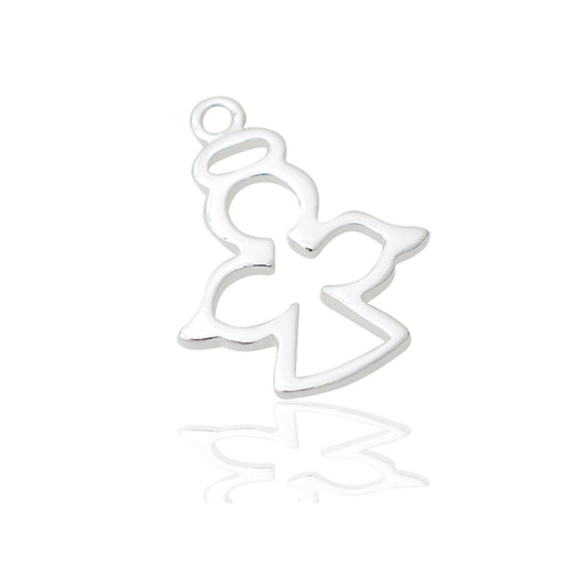 Guardian Angel Pendant / 925 Silver / 15mm