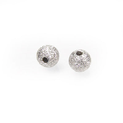 Ball diamond-coated / 925 silver / Ø 4mm