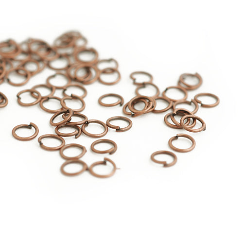 Eyelet binding ring / copper colored / Ø 5mm