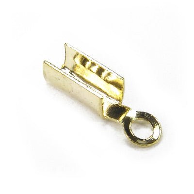 end cap / gold colored / 3mm