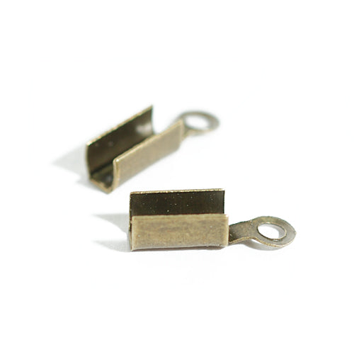 End cap / brass colored / 3mm