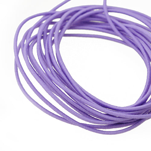 Elastisches Stoffband violet 1,5m / Ø 1mm