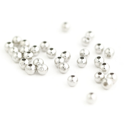Acrylic balls / silver colored / Ø 4 mm