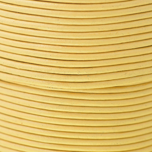 Lederband rund / Ø 2mm