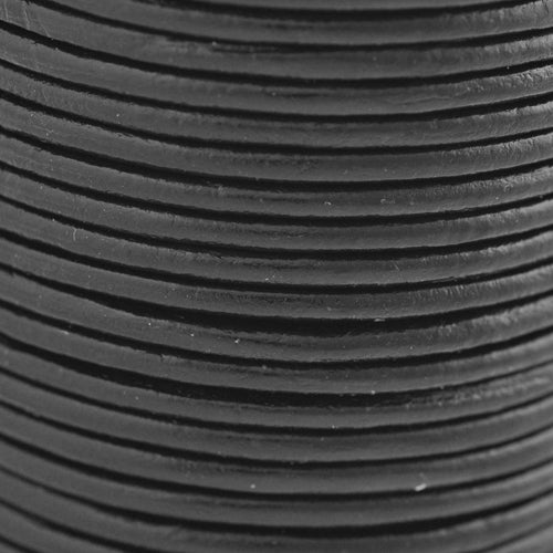 Lederband rund / Ø 2mm