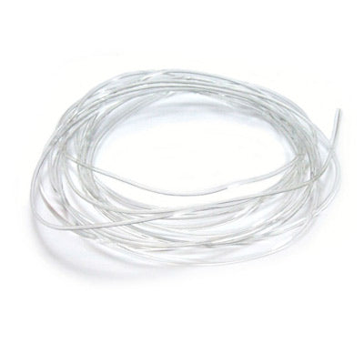 Elastic rubber band / transparent / Ø 1.0mm / extra thick