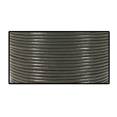 Leather cord gray 1m / Ø 1mm