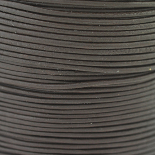 Lederband rund /  Ø 1mm