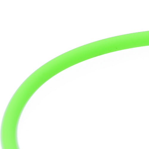 Kautschukband neon grün 1m / Ø 3mm