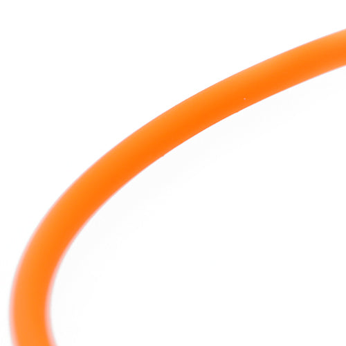 Rubber cord neon orange 1m / Ø 3mm